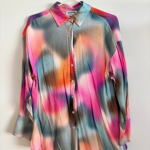 LNA Clothing Kaleidoscope Blouse - Picture 1 of 5